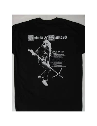 sinners and saints tour merchandise